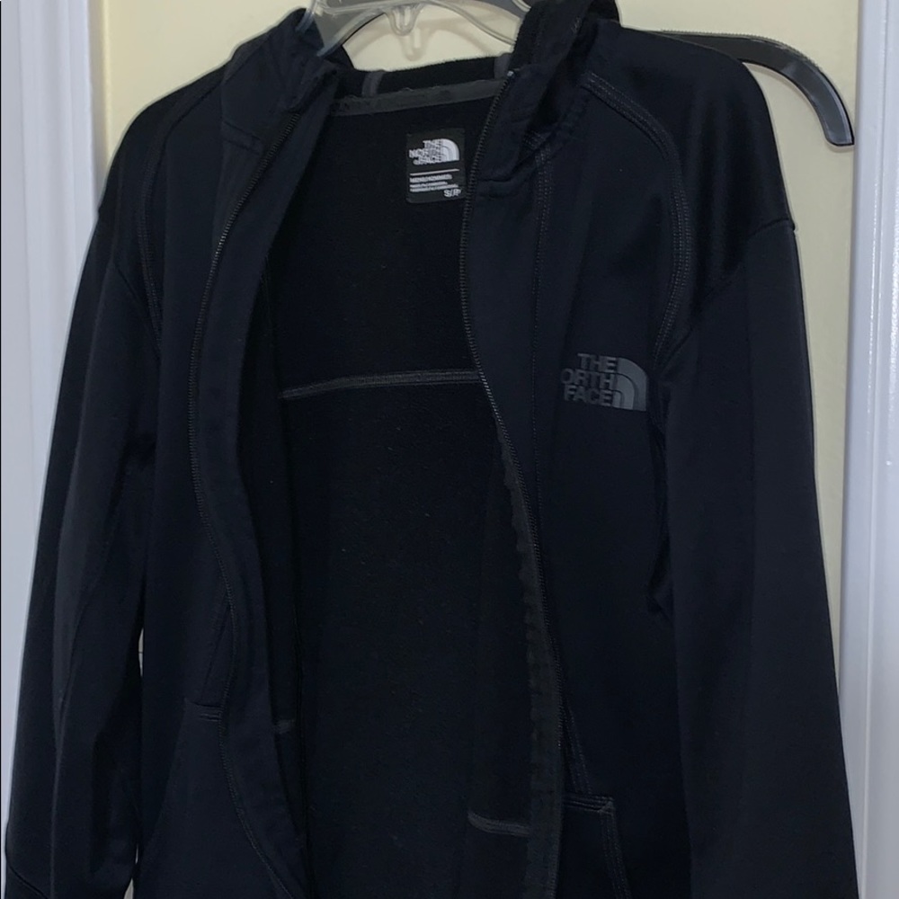 Men’s black The North Face hoodie zip up